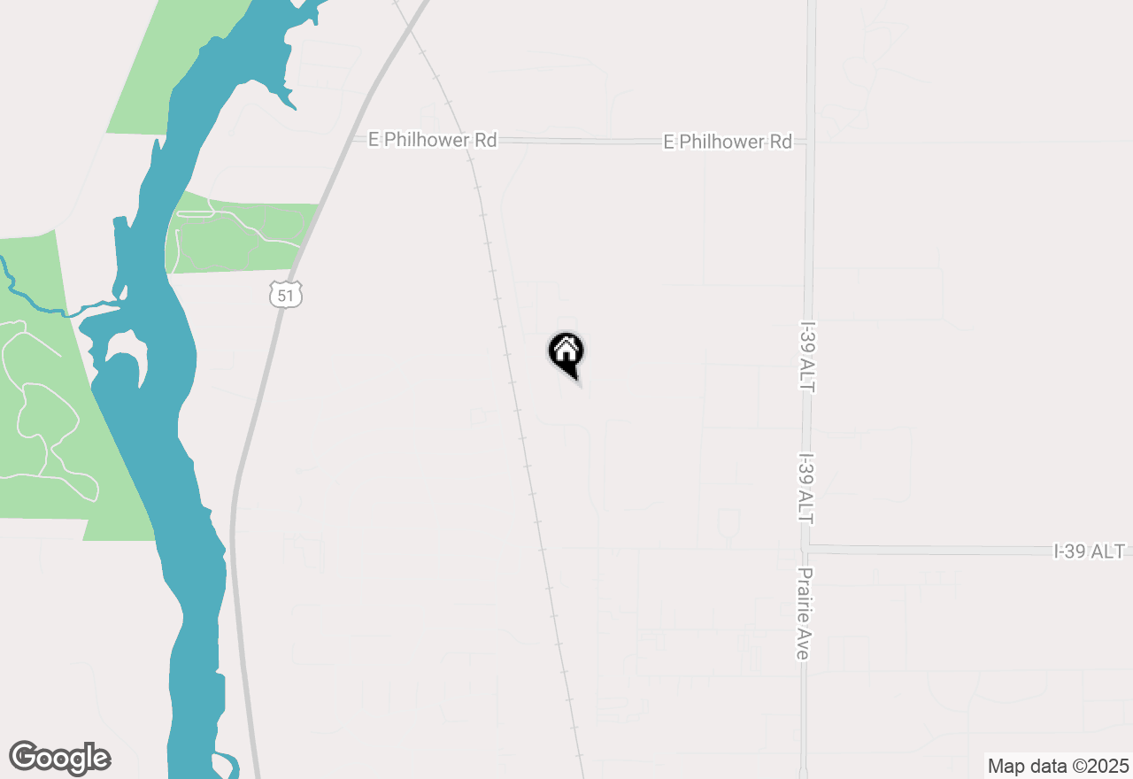 Map of 3189 S Warbler Court, Beloit, WI 53511