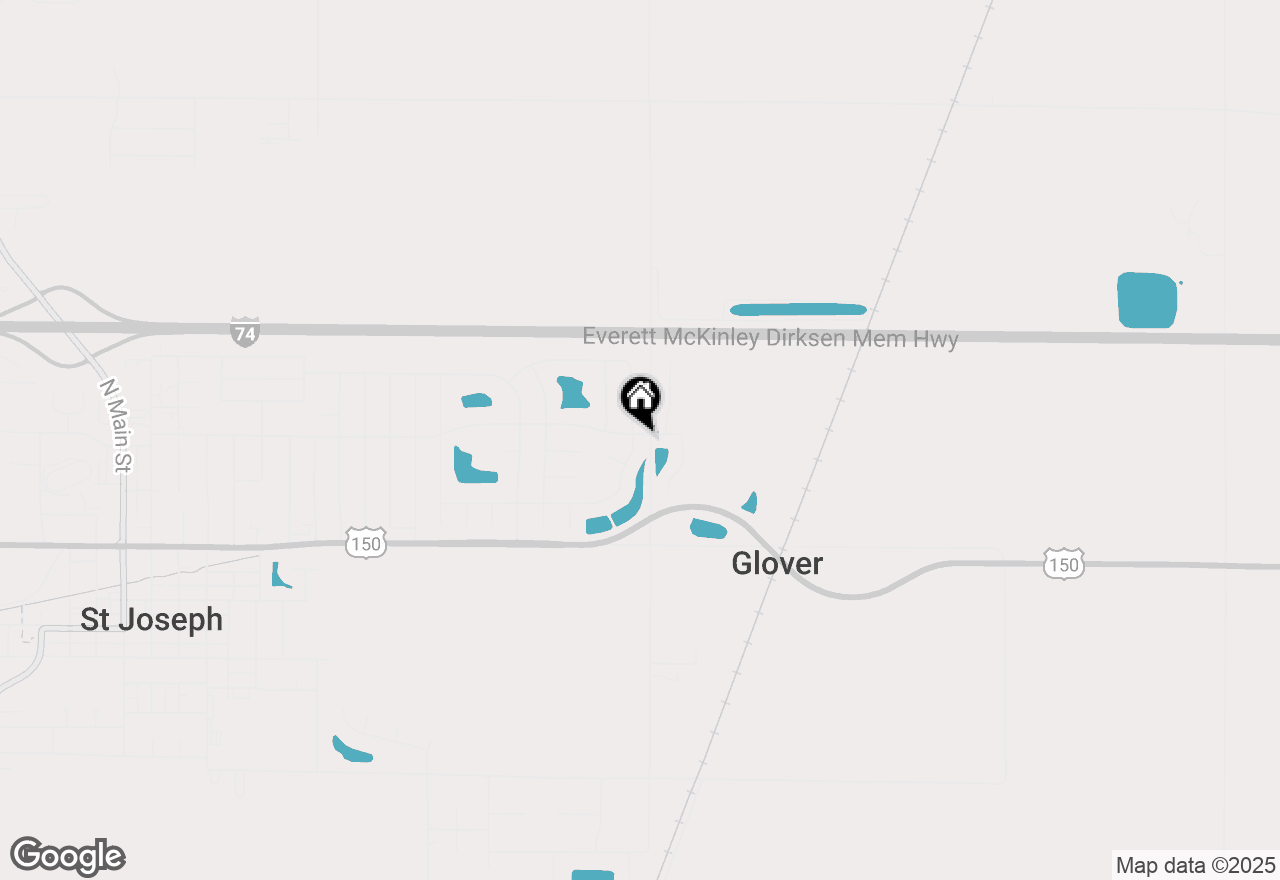 Map of 530 Hawthorne Drive, St. Joseph, IL 61873