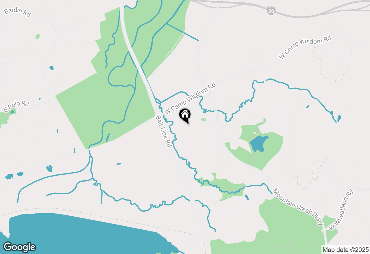 Map of 5734 Firethorn Drive, Dallas, TX 75249