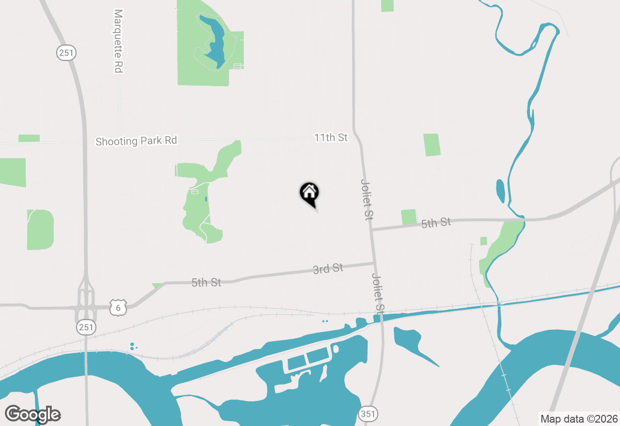 Map of 630 Bucklin Street, Lasalle, IL 61301