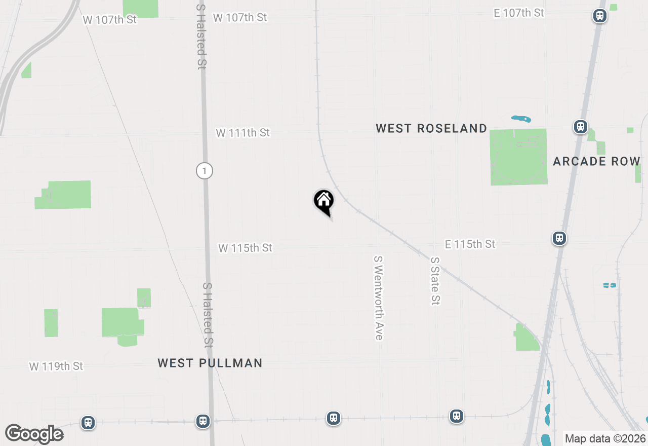 Map of 11409 S Stewart Avenue, Chicago, IL 60628