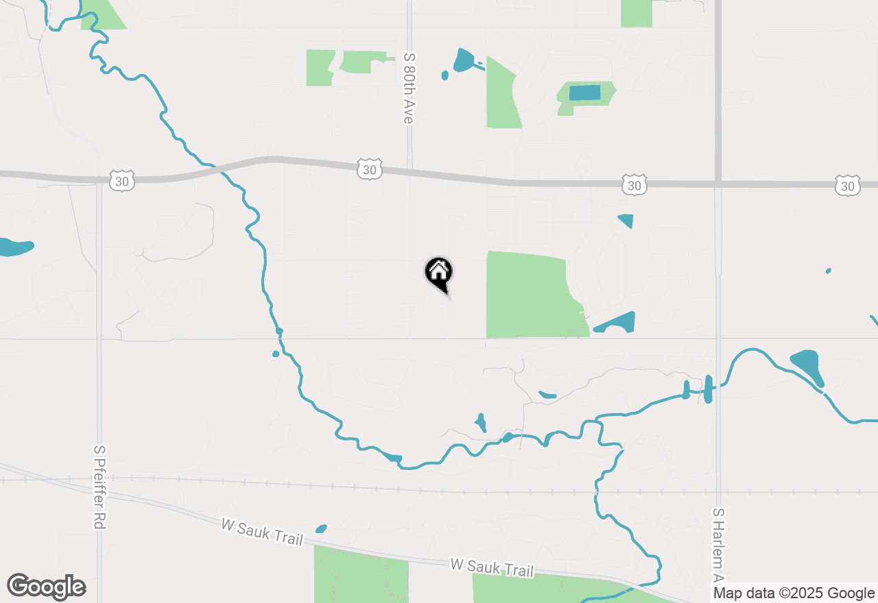 Map of 21402 S 79th Avenue, Frankfort, IL 60423