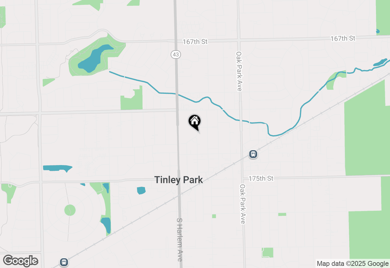 Map of 17220 71st Avenue #2, Tinley Park, IL 60477