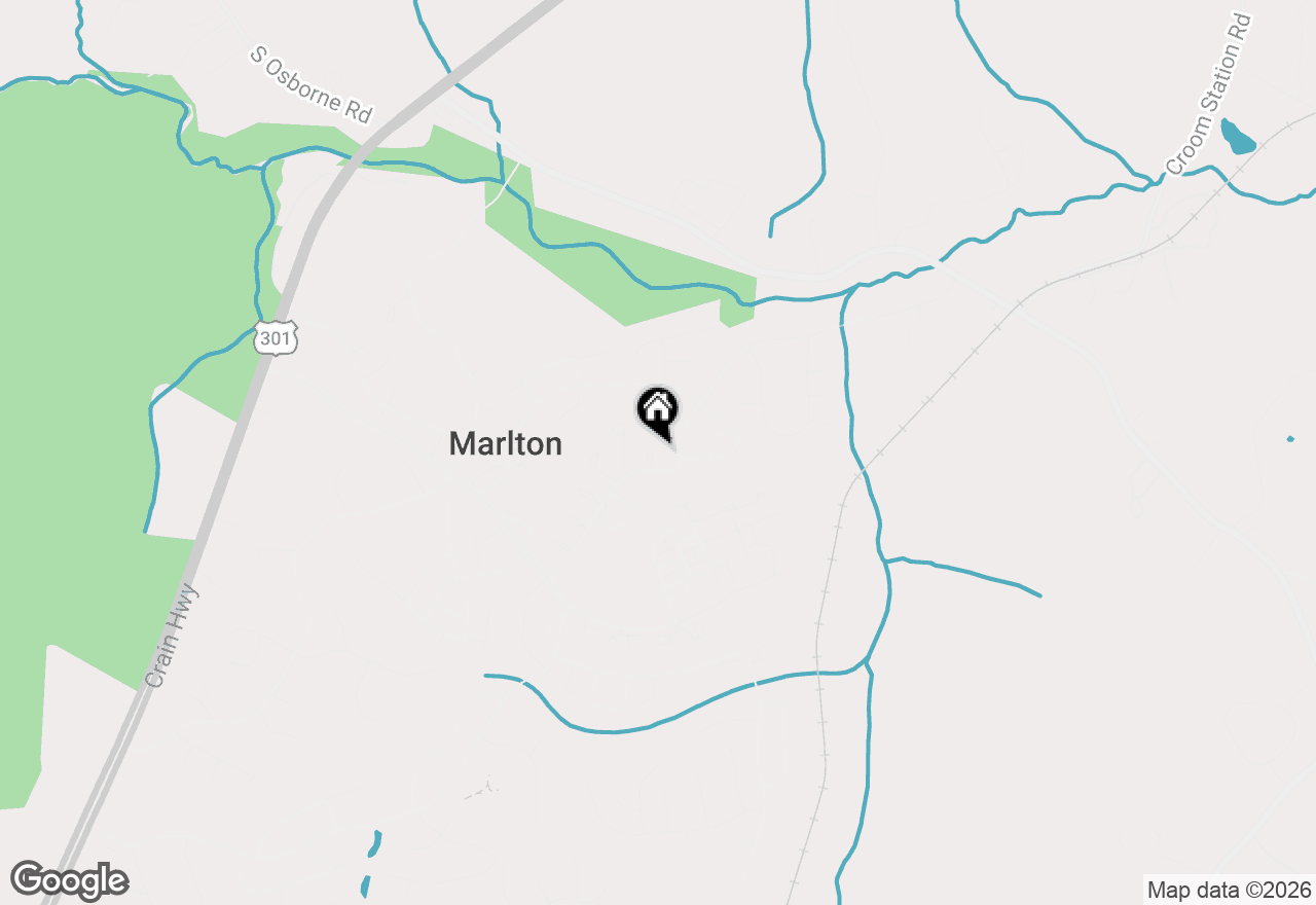 Map of 8508 Rheims Court, Upper Marlboro, MD 20772