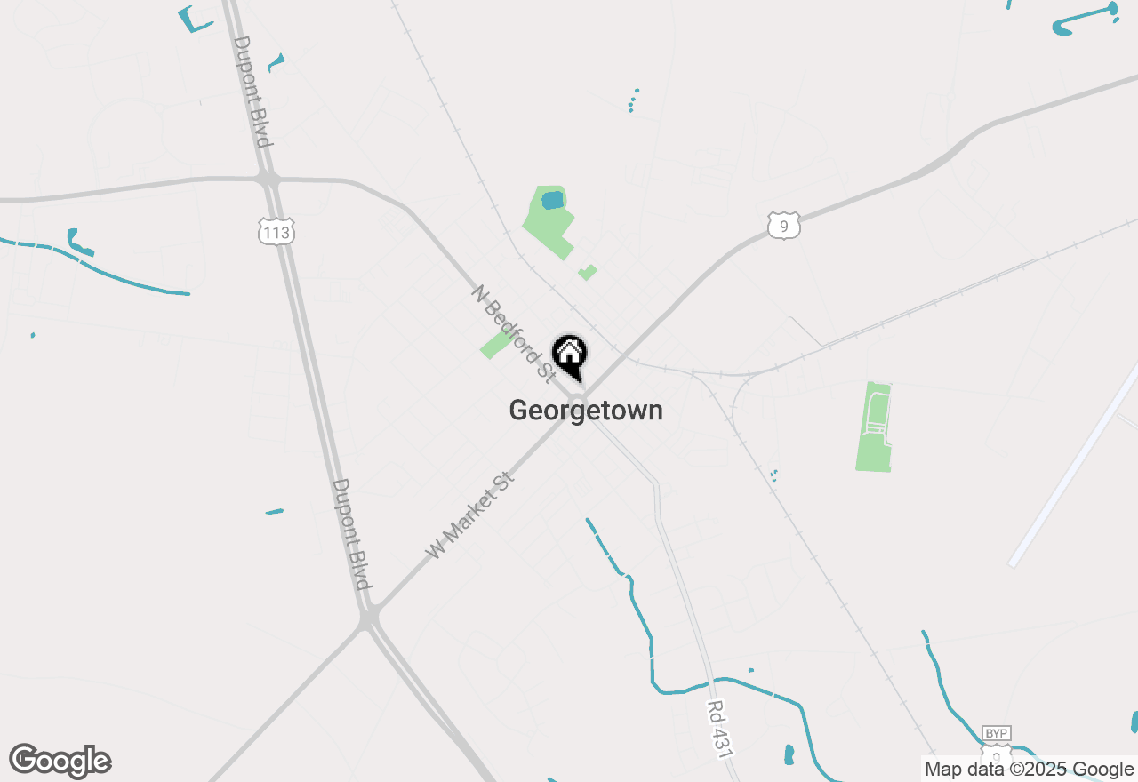 Map of 4 N Bedford Street, Georgetown, DE 19947