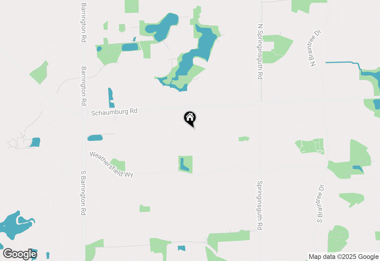 Map of 116 S Walnut Lane, Schaumburg, IL 60193