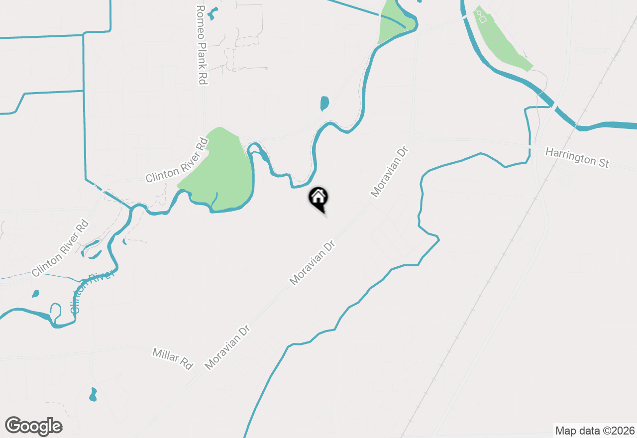 Map of 38482 Applewood Street, Clinton Township, MI 48036