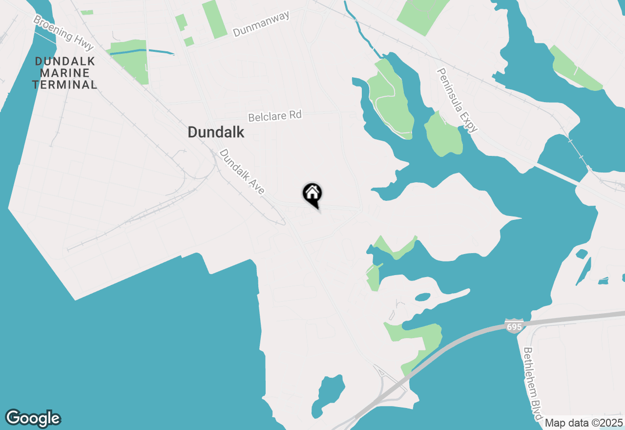 Map of 144 Chestnut Street, Baltimore, MD 21222