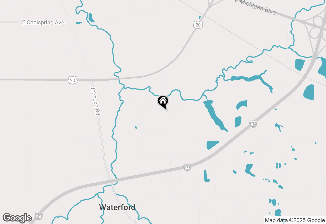 Map of 7036 W Ben Davis Drive, Michigan City, IN 46360