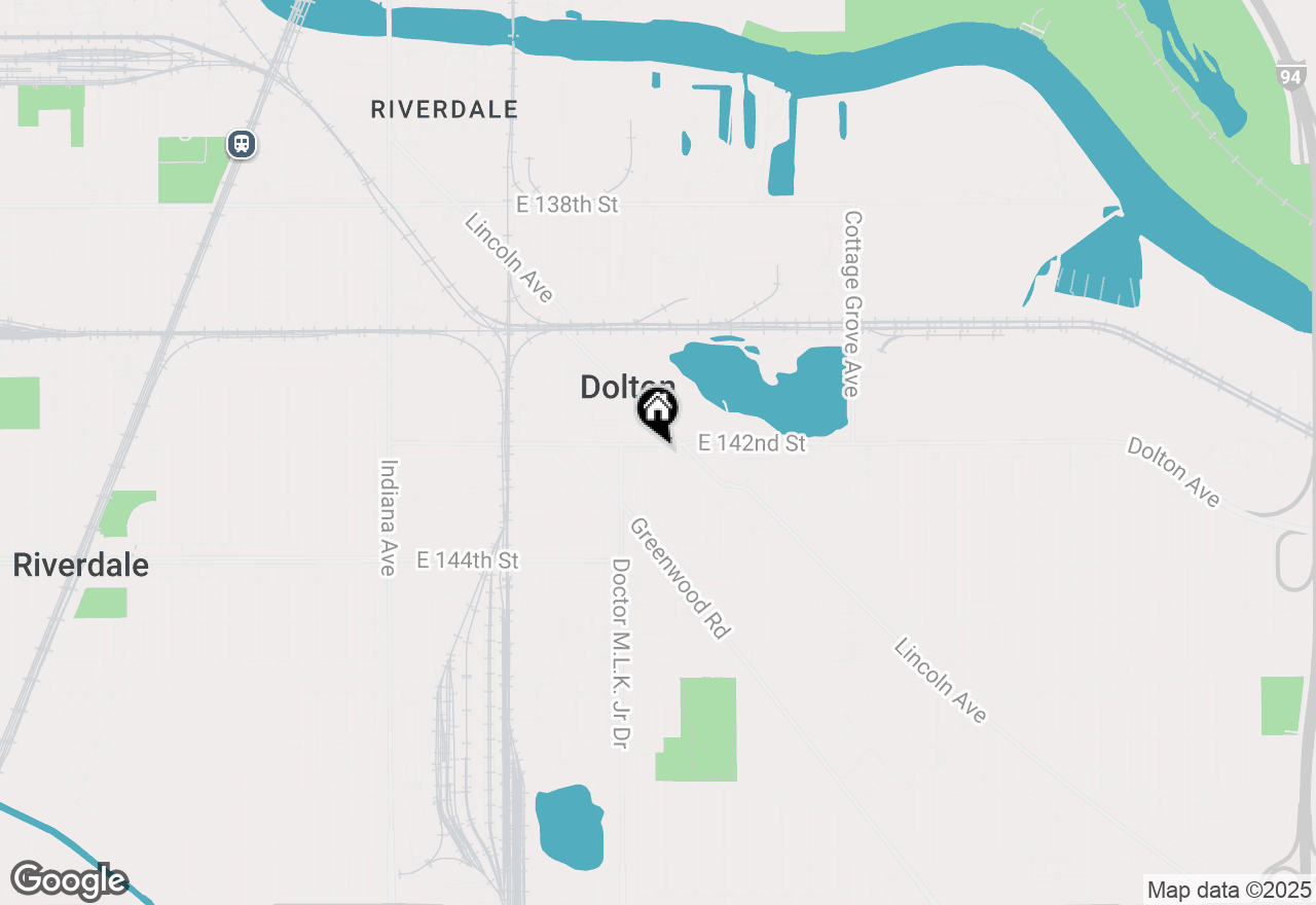 Map of 631 E 142nd Street, Dolton, IL 60419