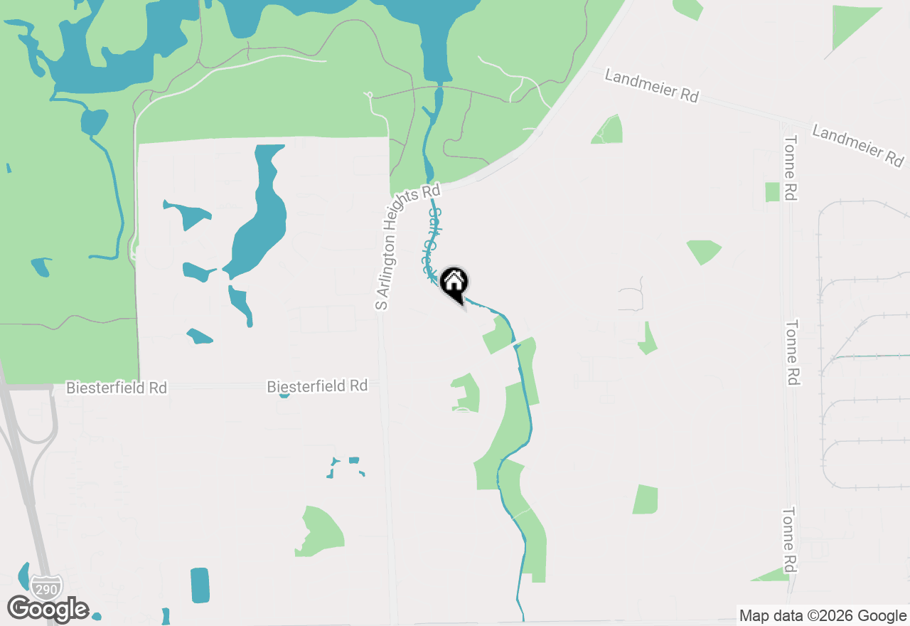 Map of (Address confidential), Elk Grove Village, Illinois 60007