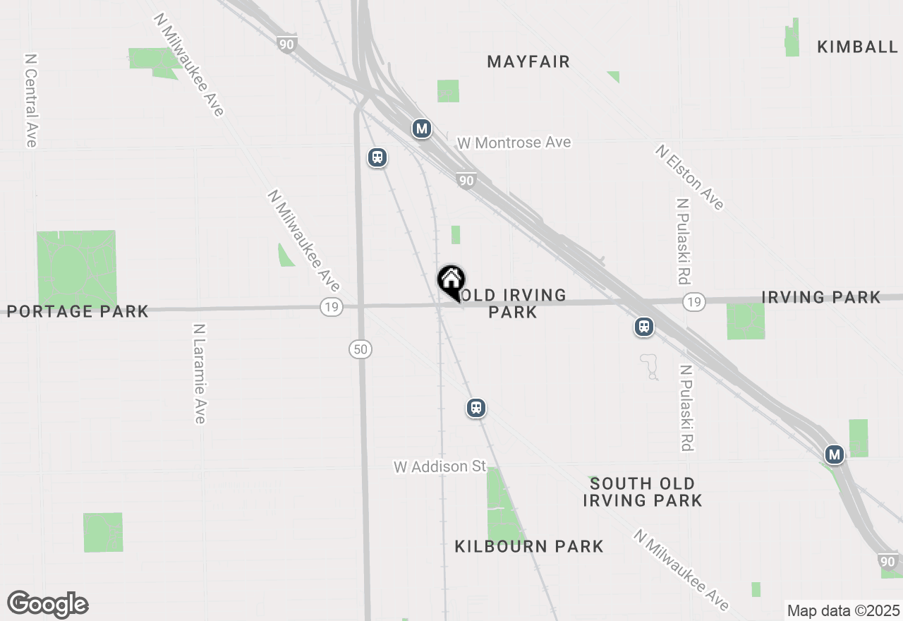 Map of 4531 W Irving Park Road, Chicago, IL 60641