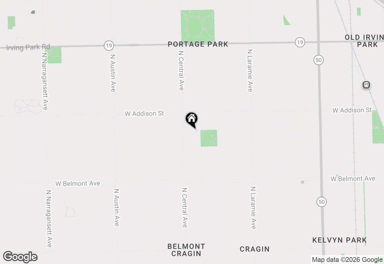 Map of 5529 W Cornelia Avenue, Chicago, IL 60641