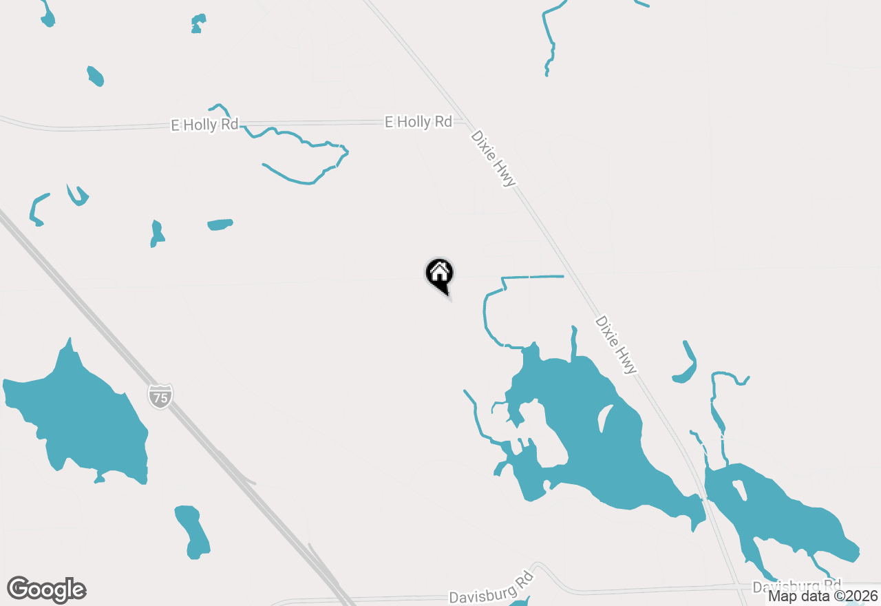 Map of 9367 Wildflower Way, Davisburg, MI 48350