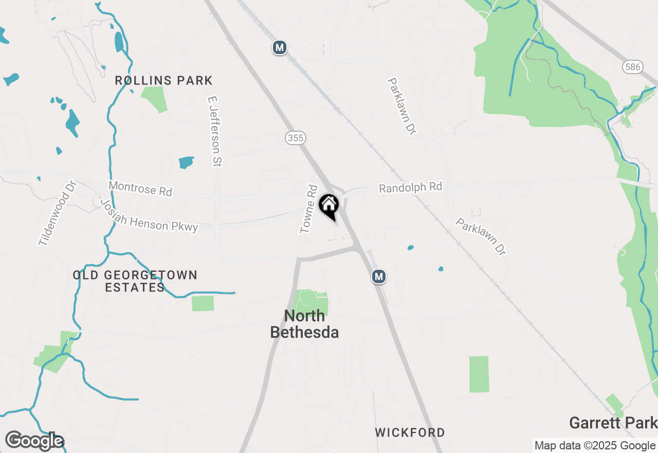 Map of 930 Rose #1101, Rockville, MD 20852