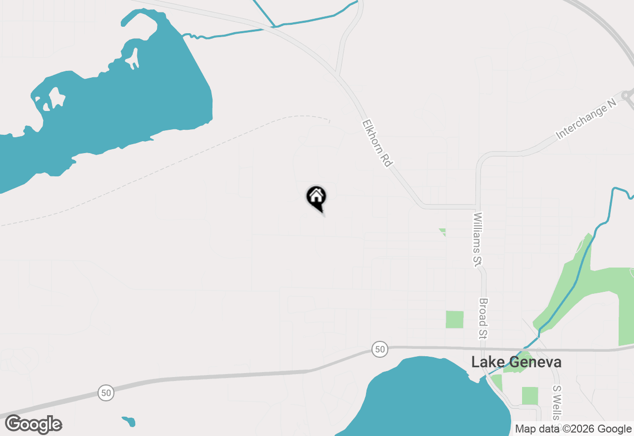 Map of 844 Kendall Ln #5F, Lake Geneva, WI 53147