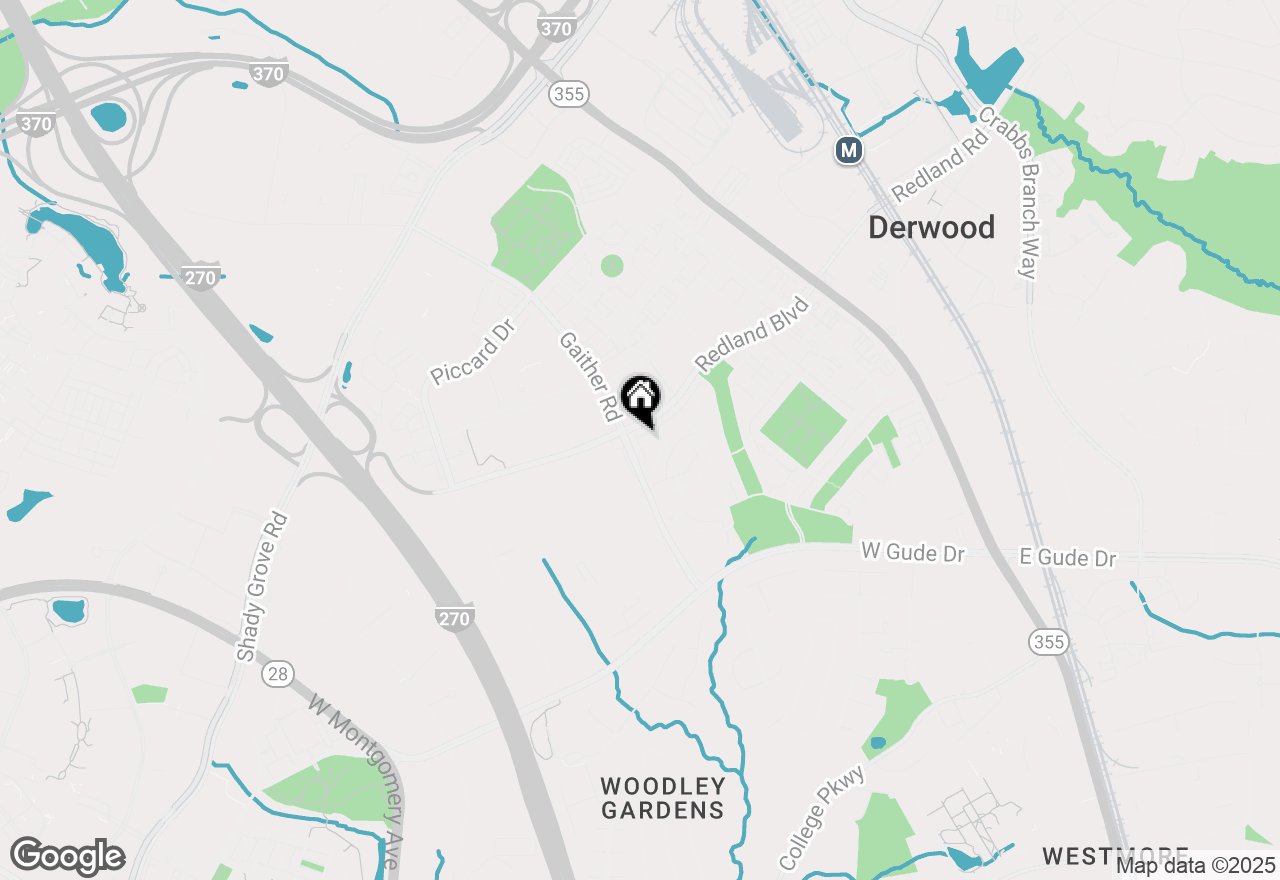 Map of 517 Falcon Park Lane, Rockville, MD 20850