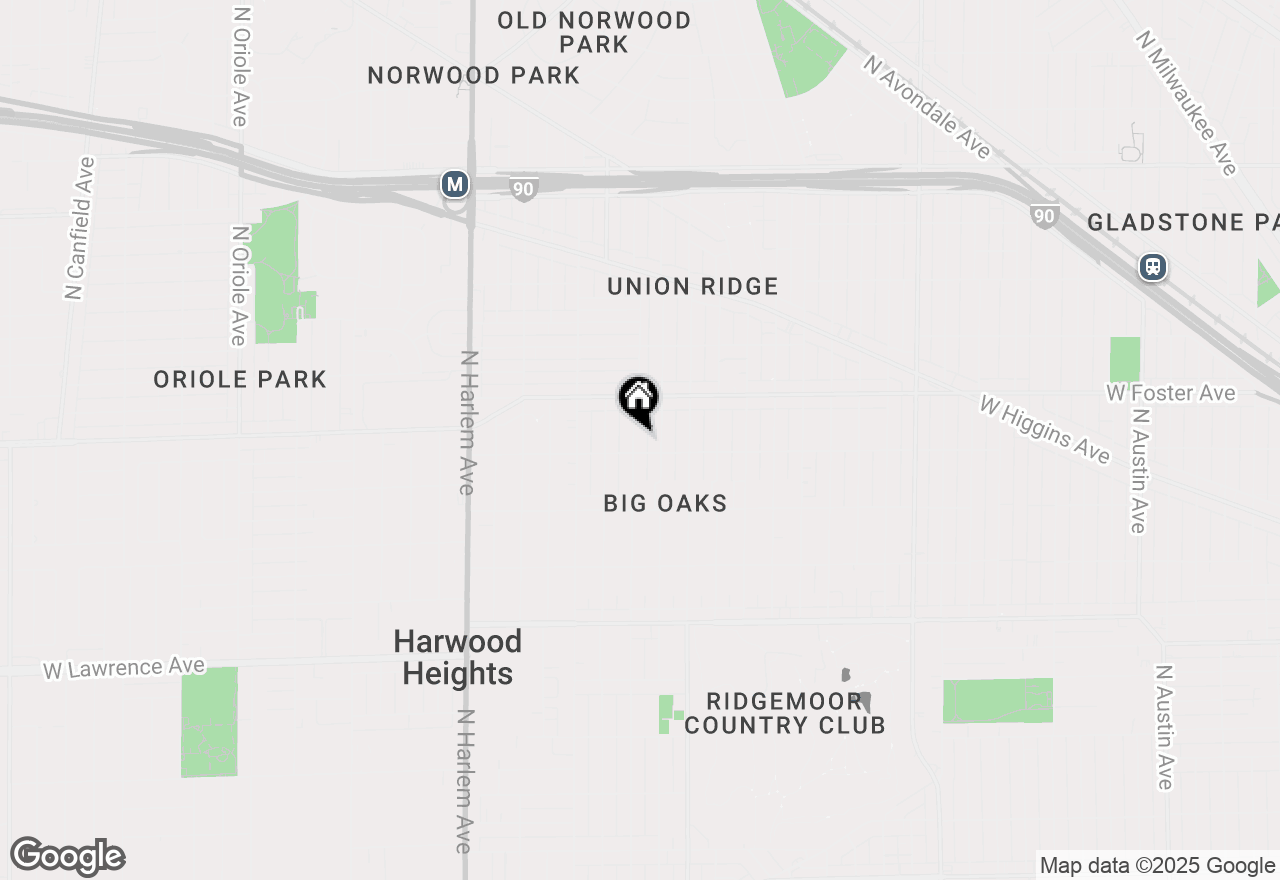 Map of 5111 N Newland Avenue, Chicago, IL 60656