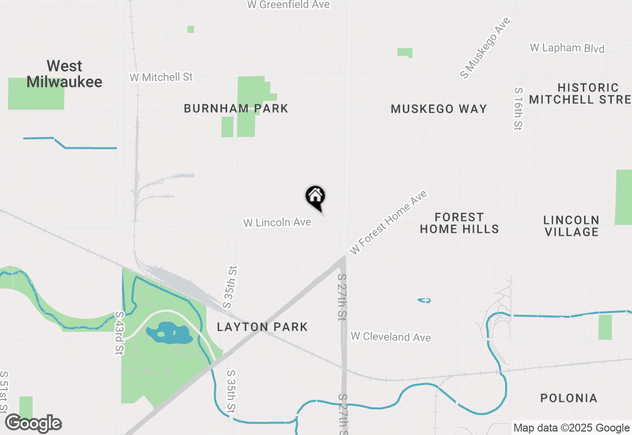 Map of 2900 W Lincoln Ave, Milwaukee, WI 53215