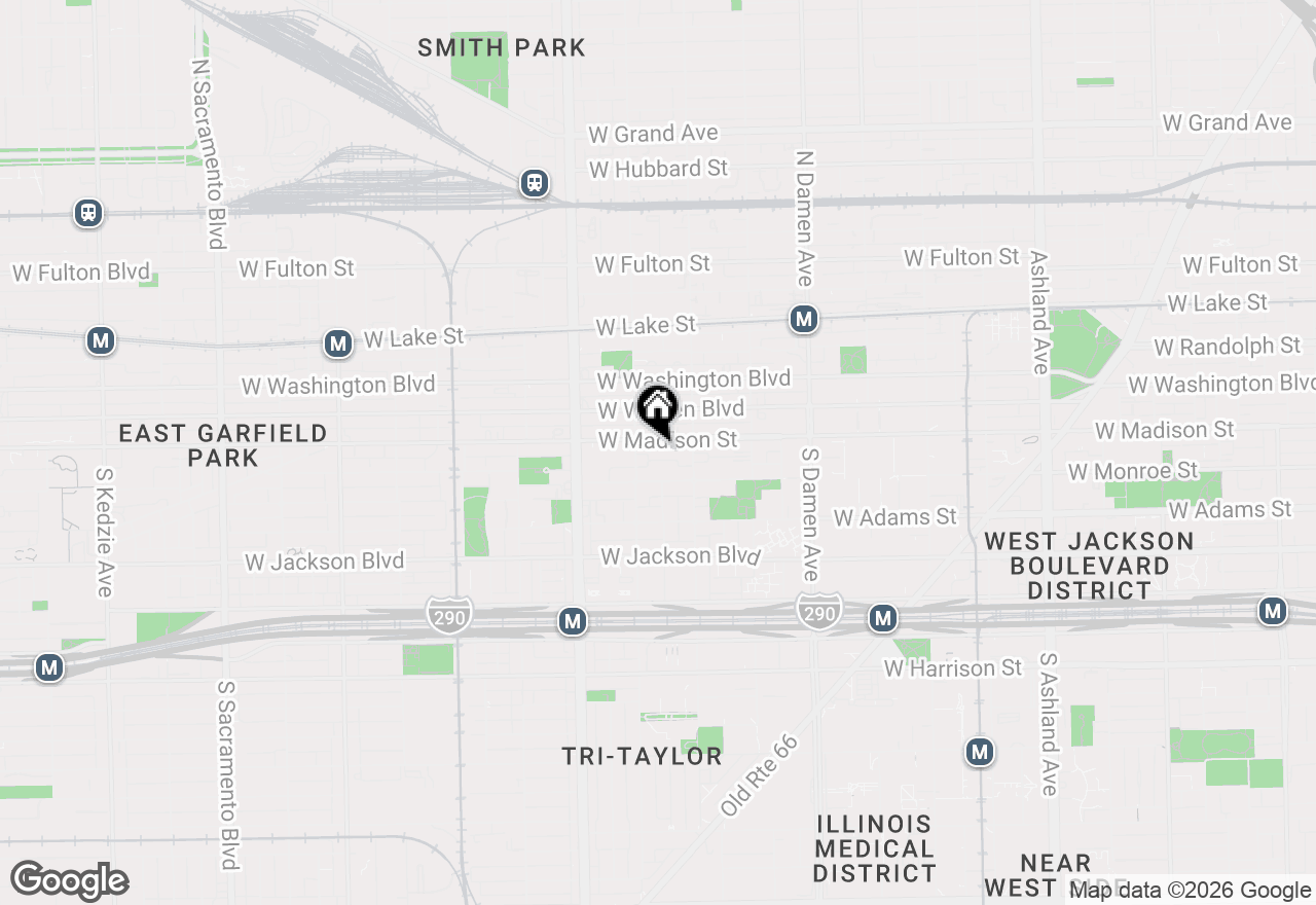 Map of 2225 W Madison Street #9, Chicago, IL 60612