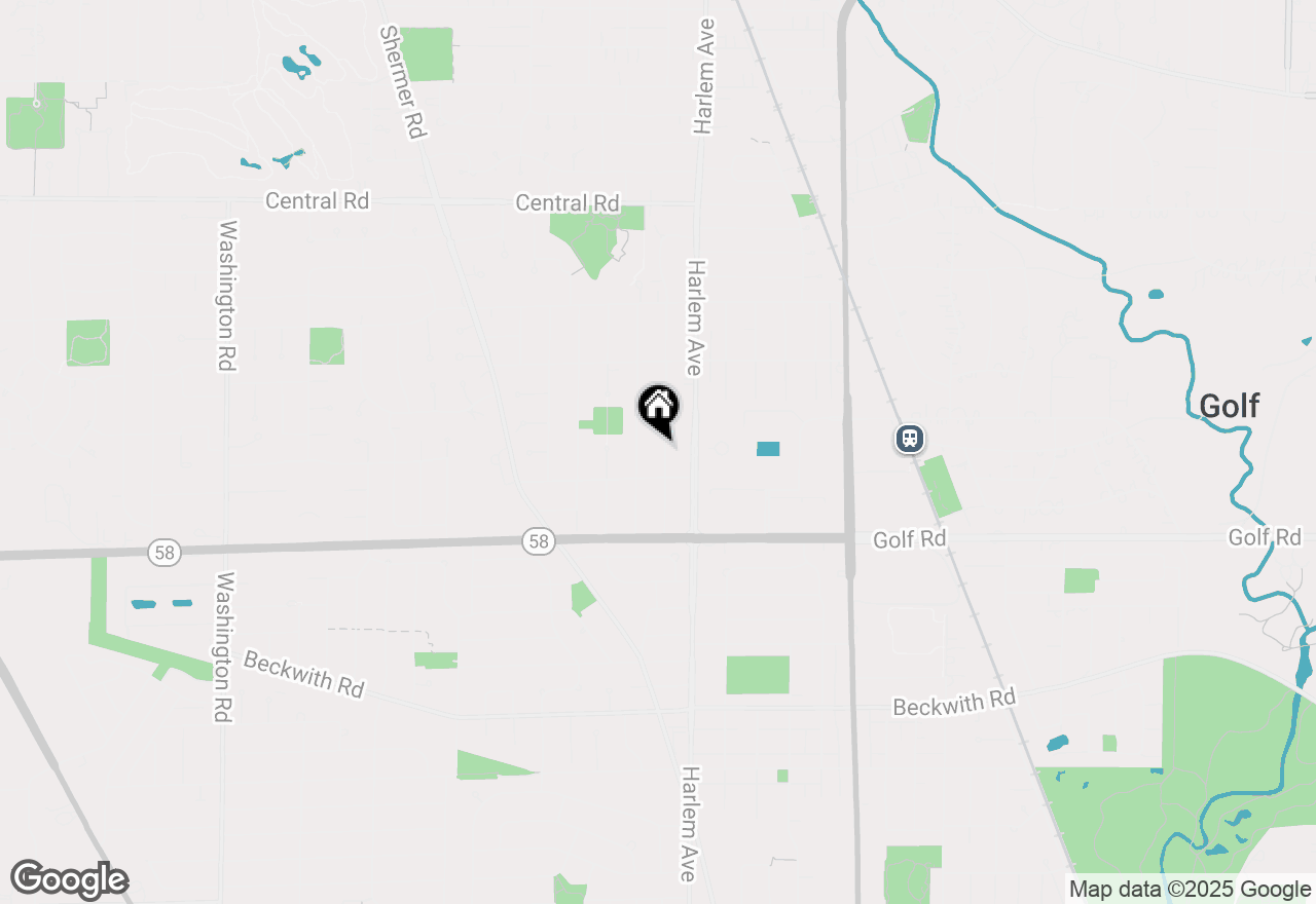 Map of 120 Washington Street, Glenview, IL 60025