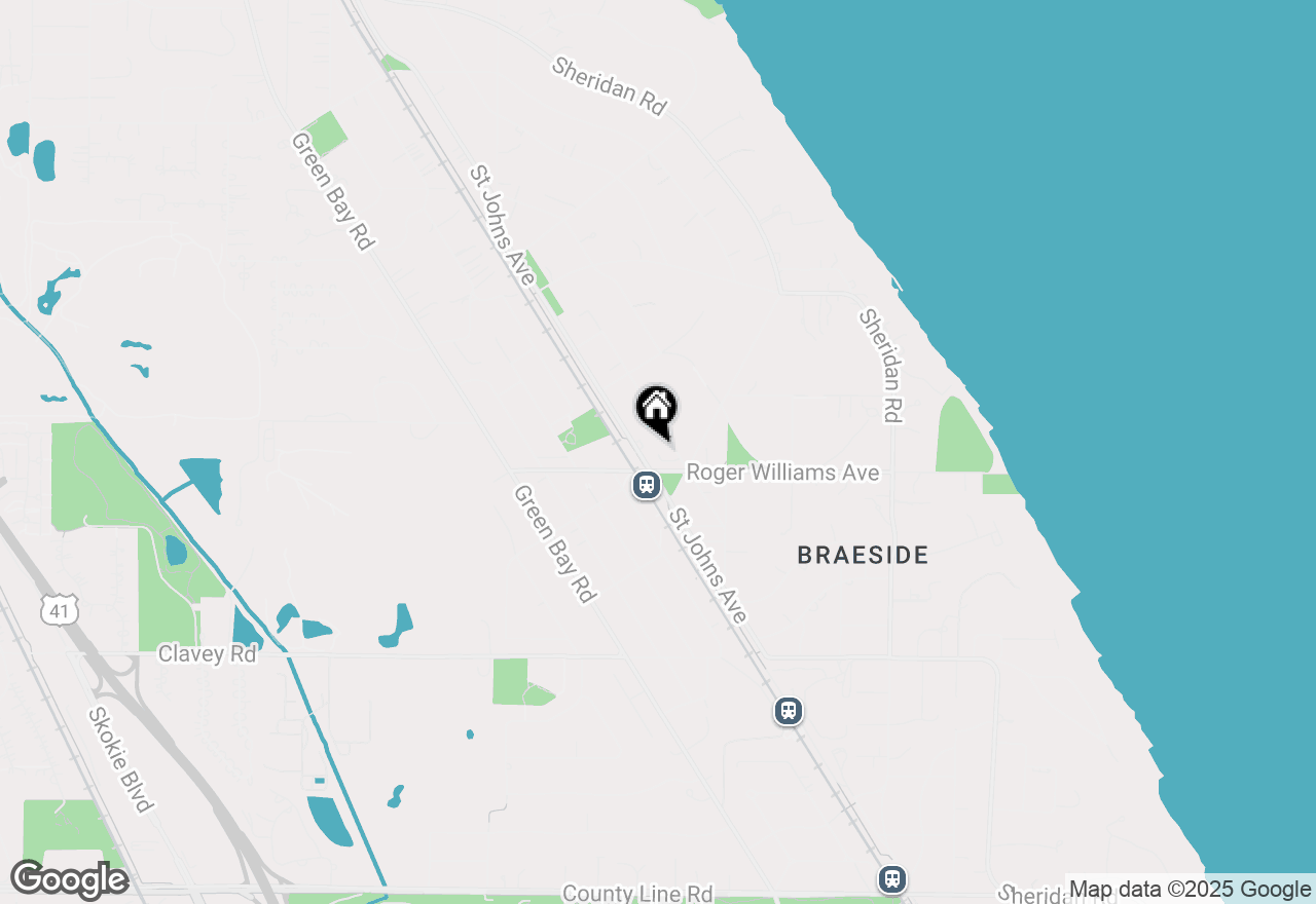 Map of 766 Judson Avenue, Highland Park, IL 60035