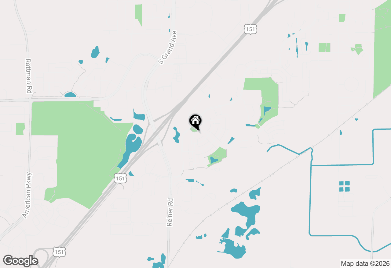 Map of 2581 Smith's Crossing #312, Sun Prairie, WI 53590