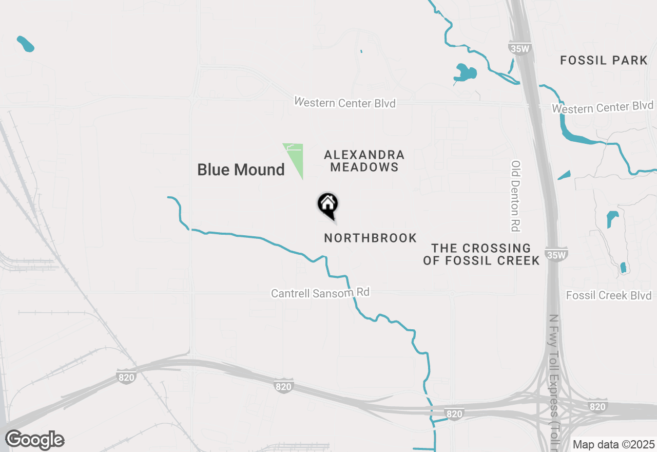 Map of 5913 Kristen Drive, Fort Worth, TX 76131