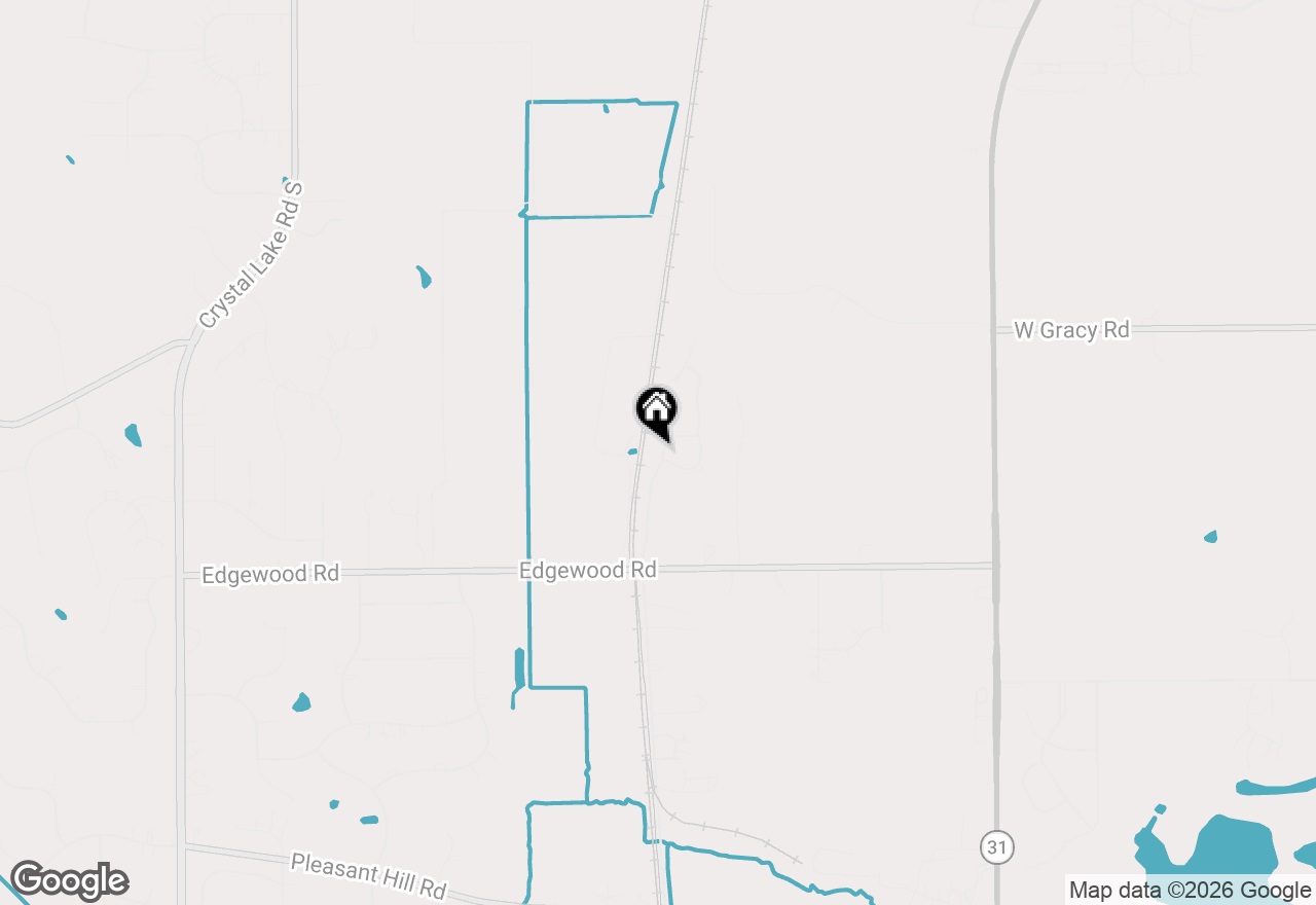 Map of 2840 Cobblestone Drive, Crystal Lake, IL 60012