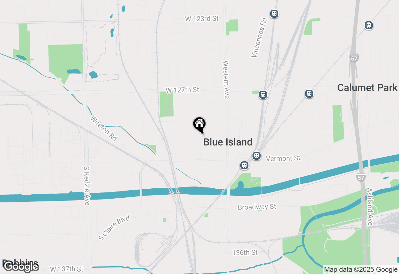 Map of 2533 High Street, Blue Island, IL 60406