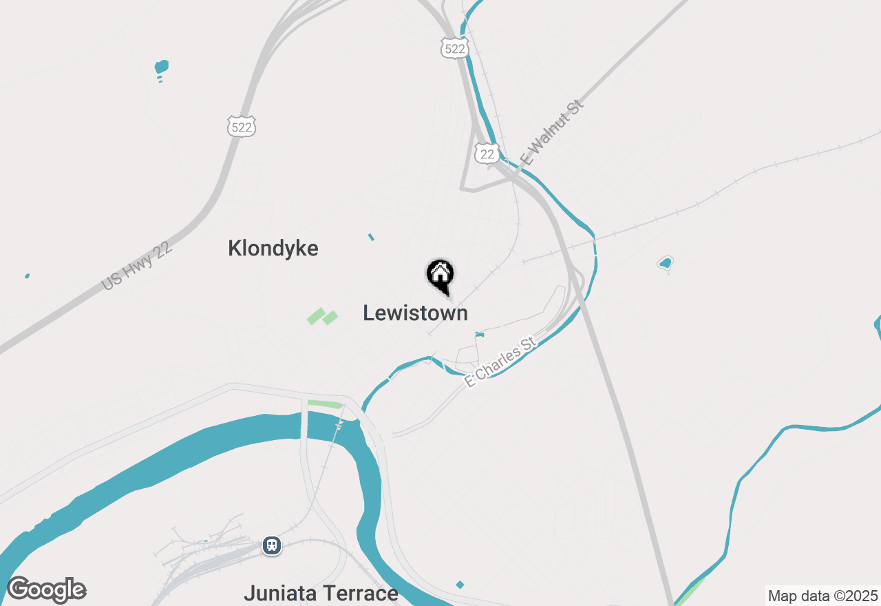 Map of 52 Chestnut Street, Lewistown, PA 17044