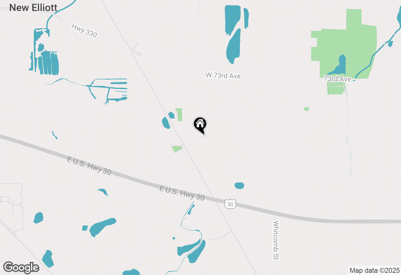 Map of 4916 Oriole Avenue, Schererville, IN 46375