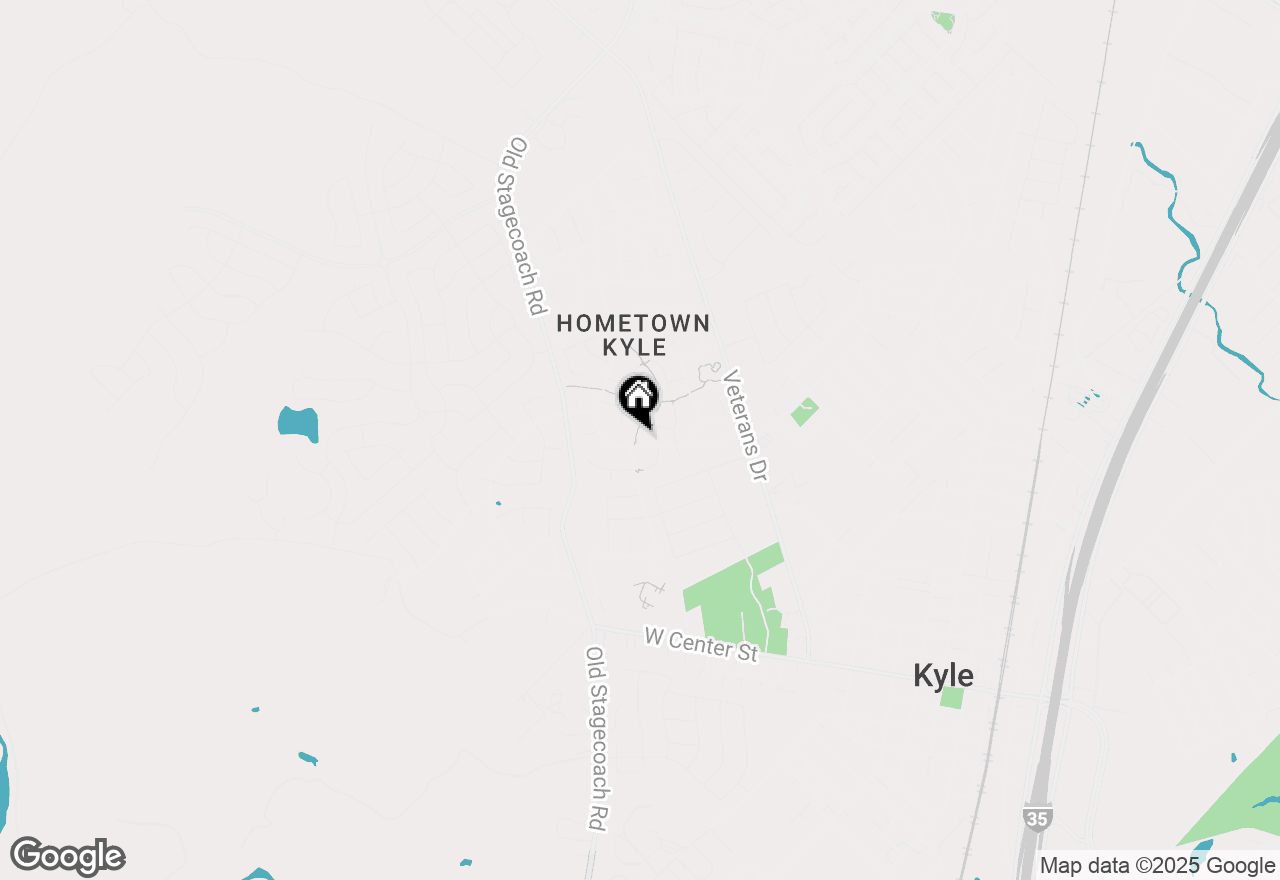 Map of 755 Hometown Pkwy, Kyle, TX 78640