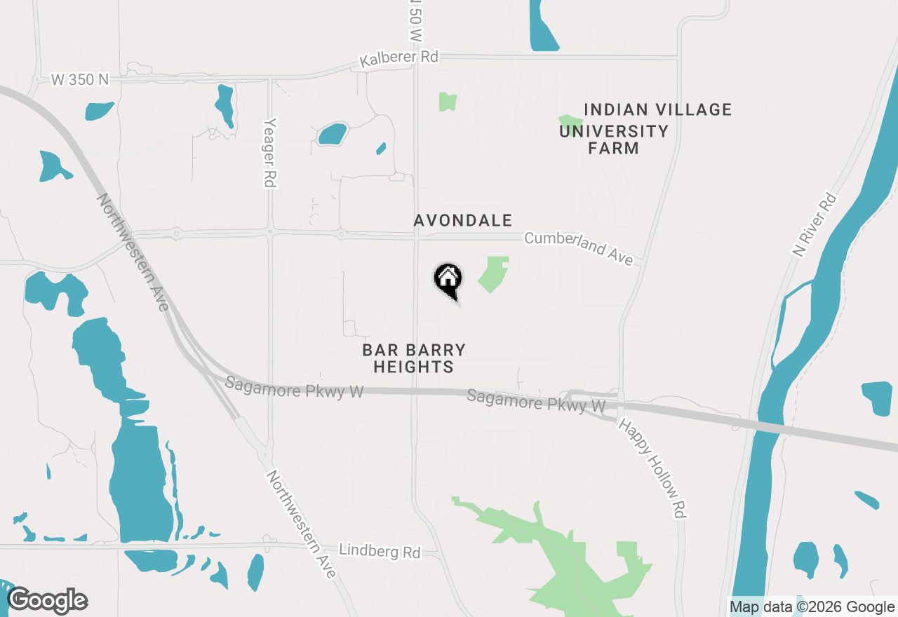 Map of 843 Sparta Street, West Lafayette, IN 47906