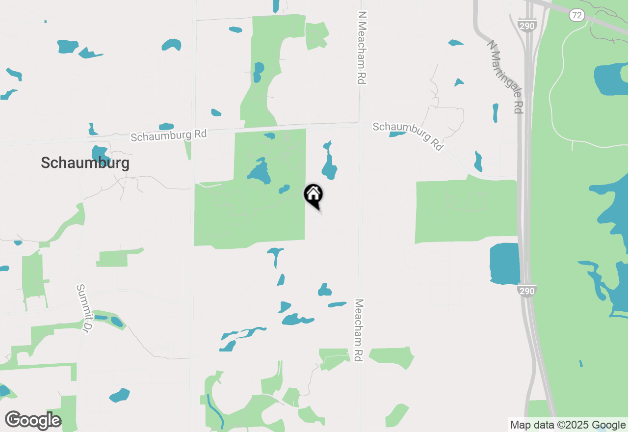 Map of (Address confidential), Schaumburg, Illinois 60193