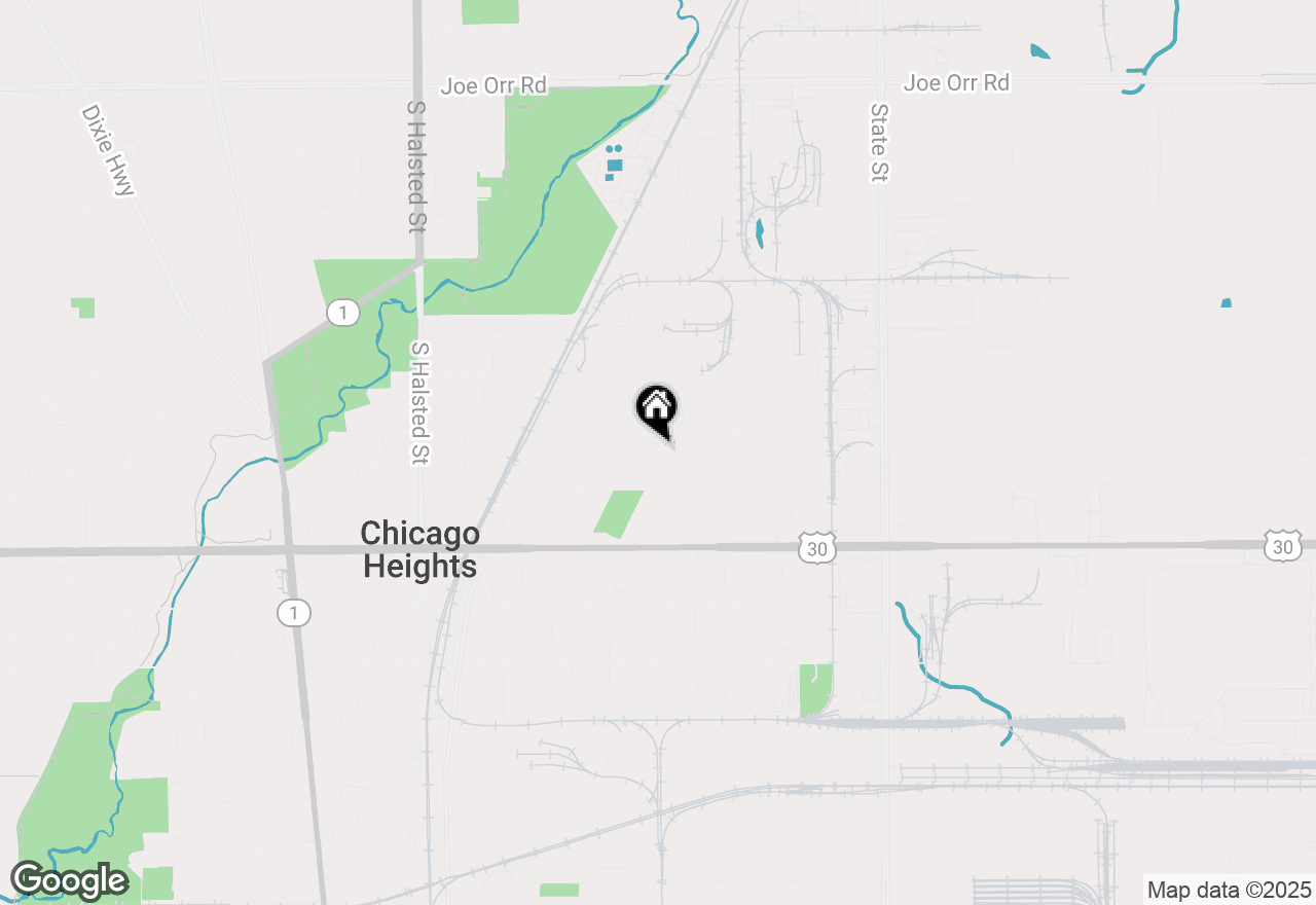 Map of 1212 Center Avenue, Chicago Heights, IL 60411