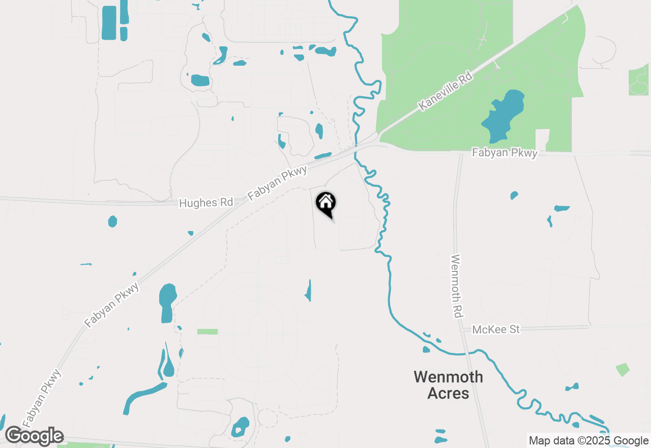 Map of 0S587 Grengs Lane, Geneva, IL 60134