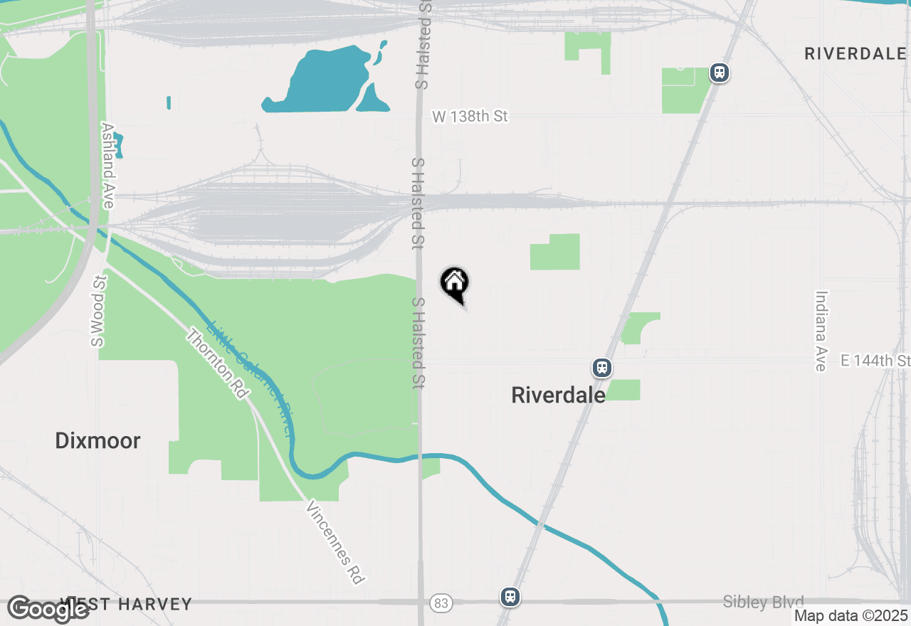 Map of 14230 S Union Avenue, Riverdale, IL 60827