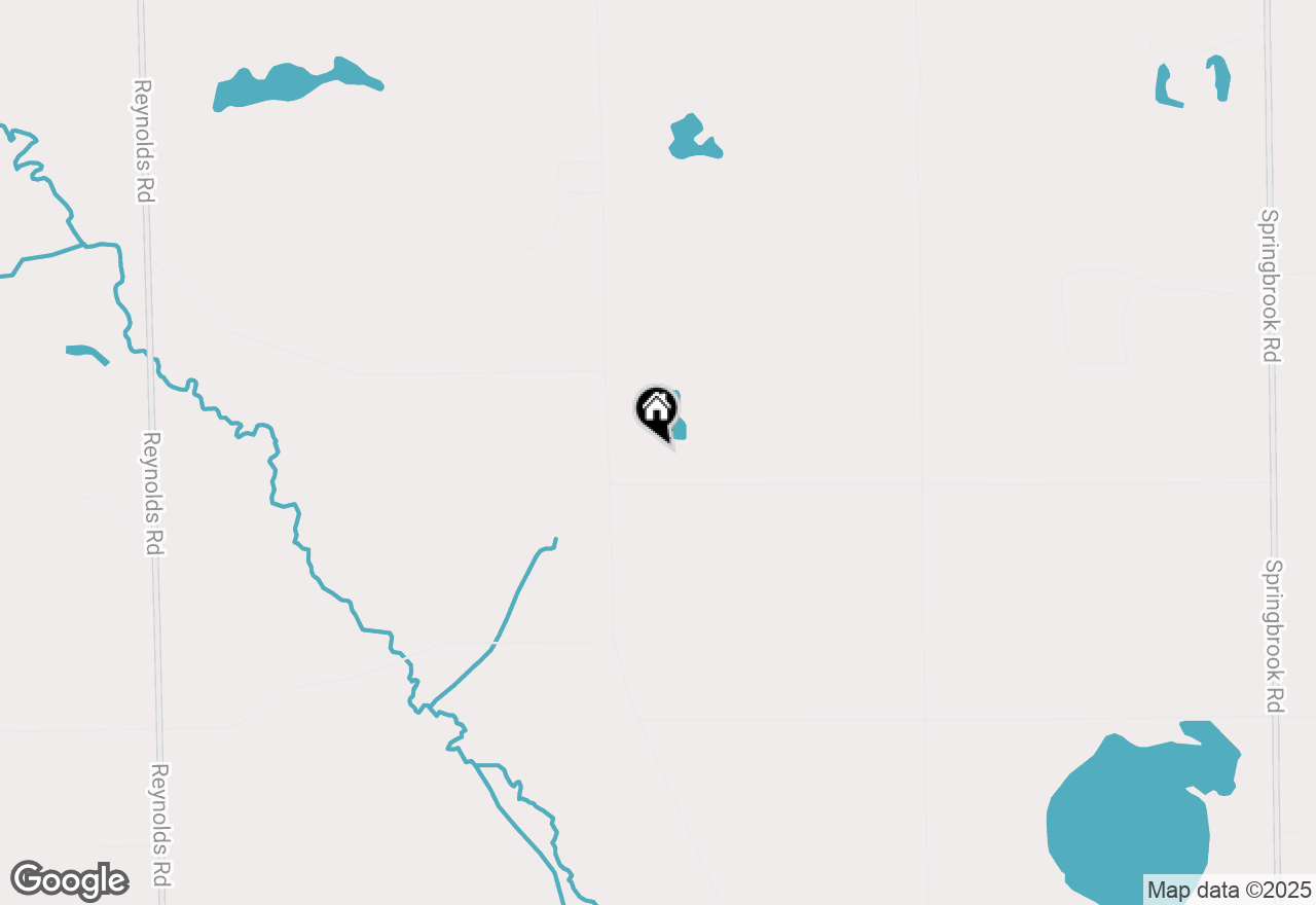 Map of 9491 Thorne Road, Horton, MI 49246
