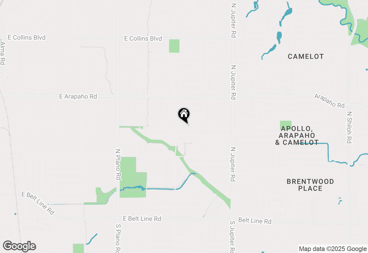 Map of 1809 Tulane Drive, Richardson, TX 75081