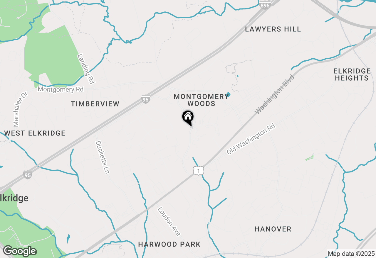 Map of 6215 Sandpiper Court #101, Elkridge, MD 21075