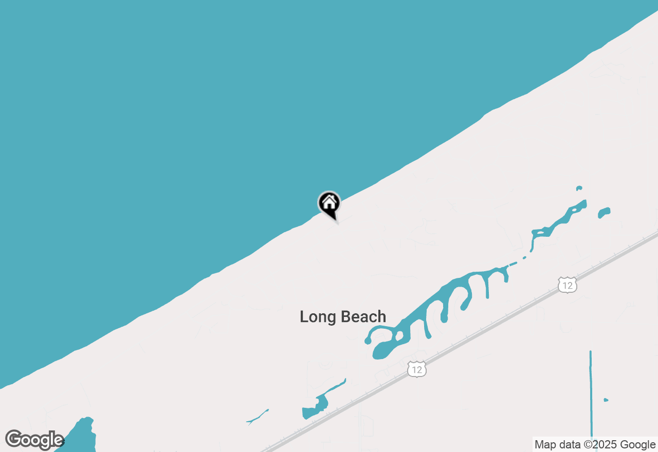 Map of 2117 Lake Shore Drive, Long Beach, IN 46360