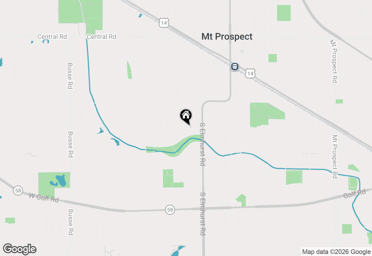 Map of 507 S Hi Lusi Avenue, Mount Prospect, IL 60056