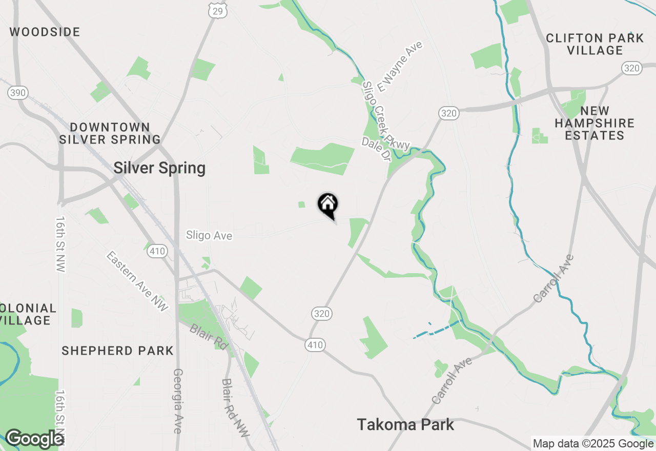 Map of 614 Sligo Avenue #303, Silver Spring, MD 20910