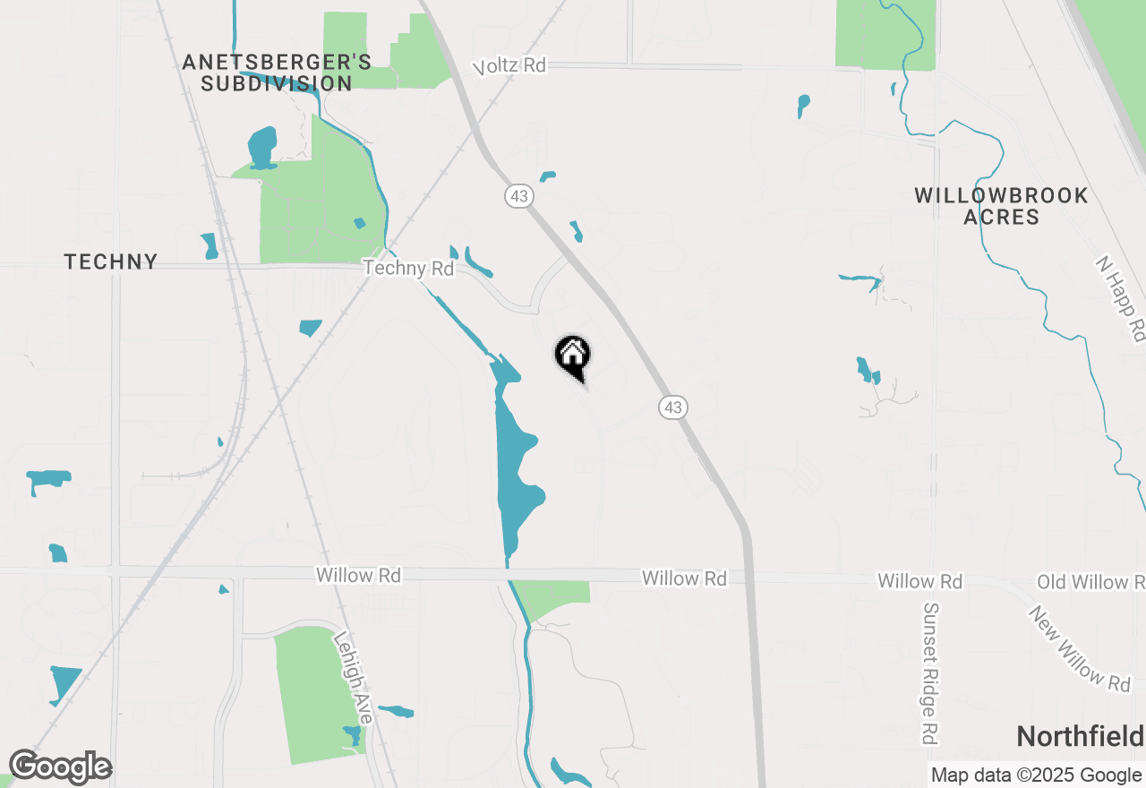 Map of 2150 Founders Drive #P109, Northbrook, IL 60062