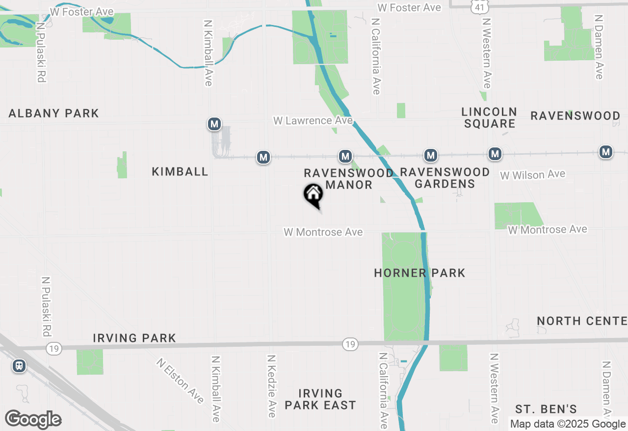 Map of 4437 N Whipple Street, Chicago, IL 60625