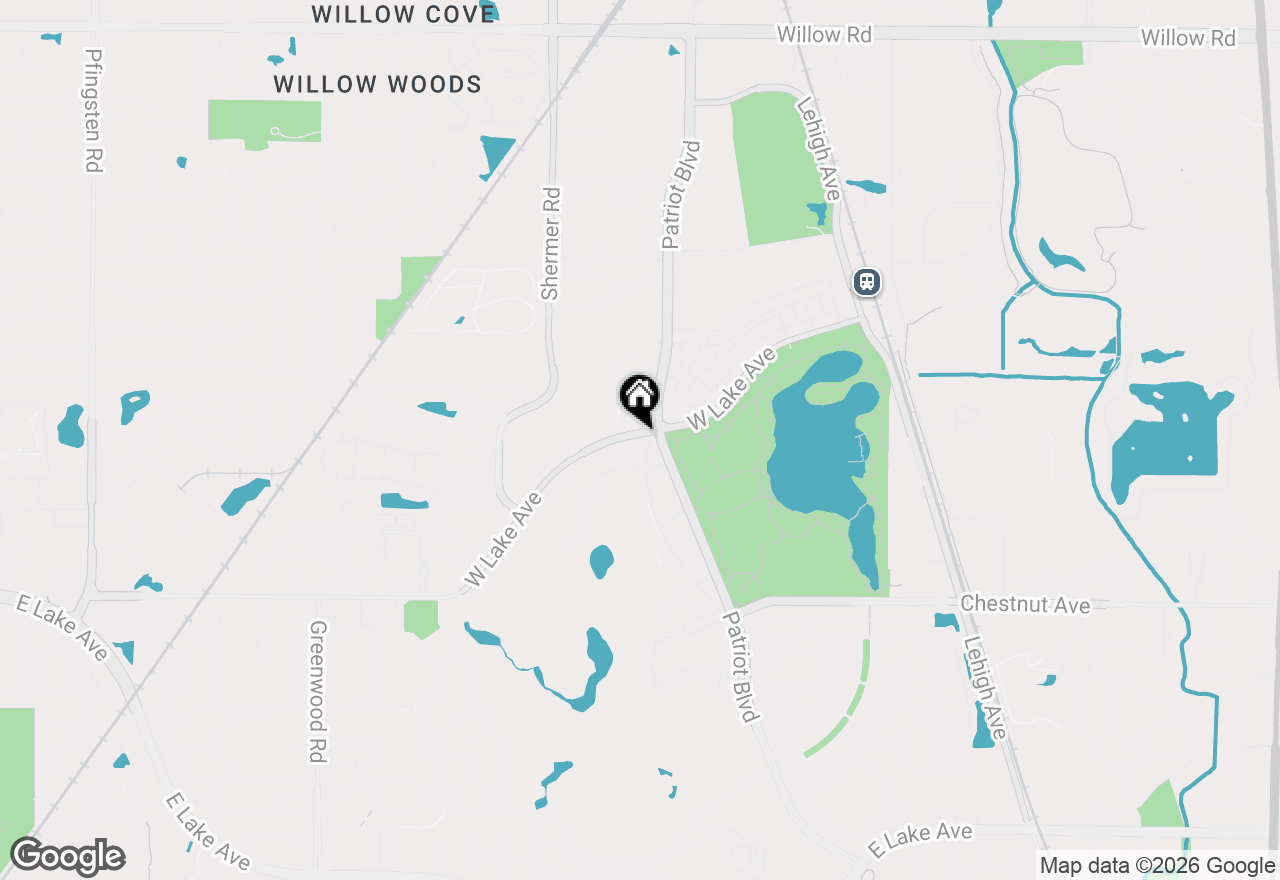 Map of 1813 Admiral Court, Glenview, IL 60026