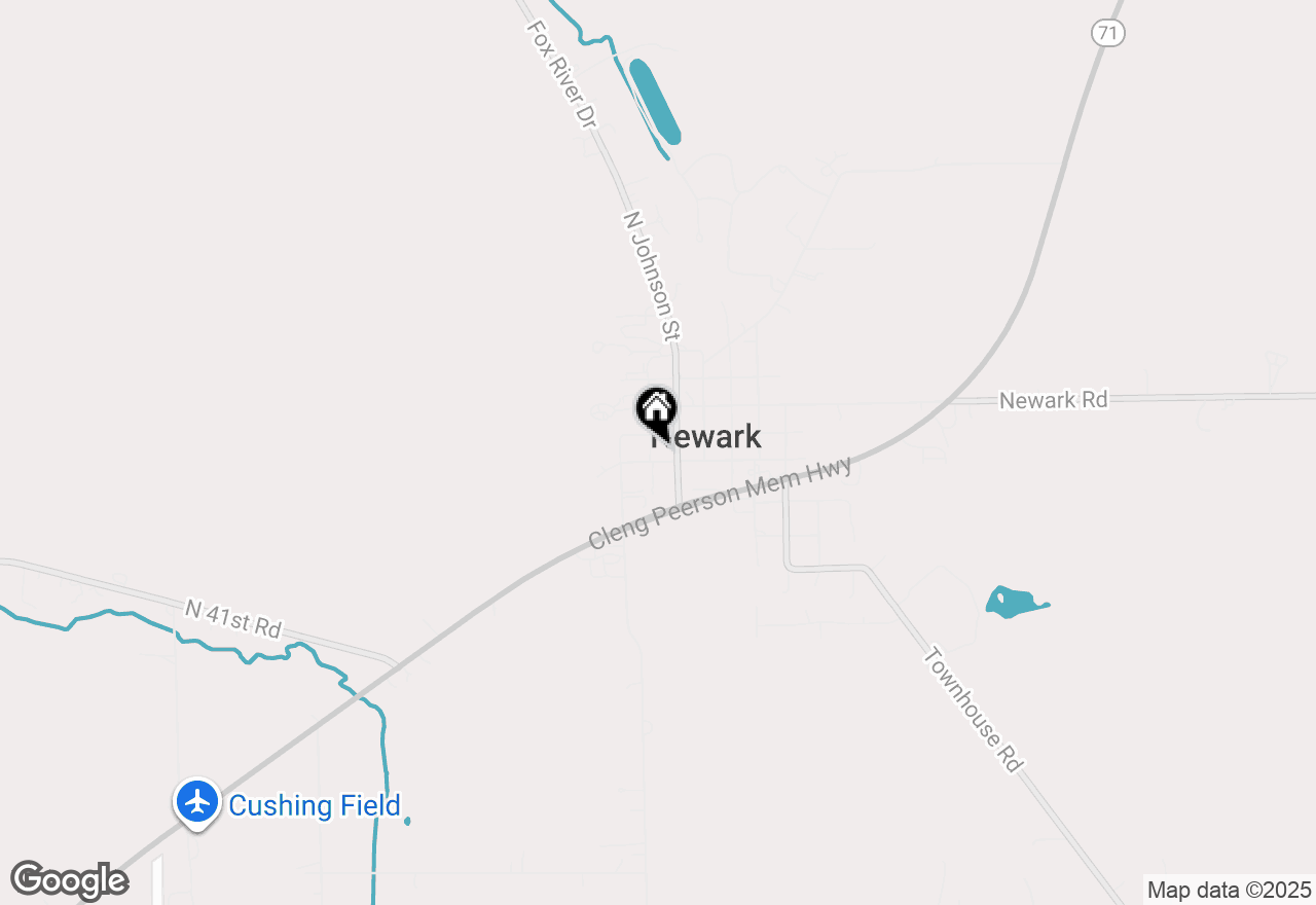 Map of 106 S Fayette Street, Newark, IL 60541