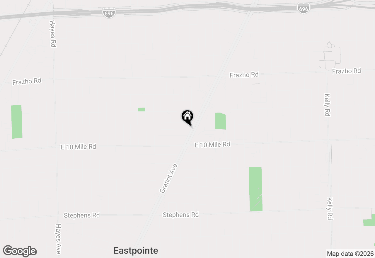 Map of 25217 Gratiot, Roseville, MI 48066