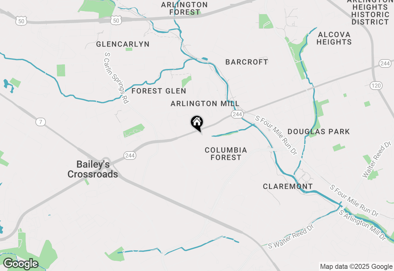 Map of 5300 Columbia Pike #T-12, Arlington, VA 22204